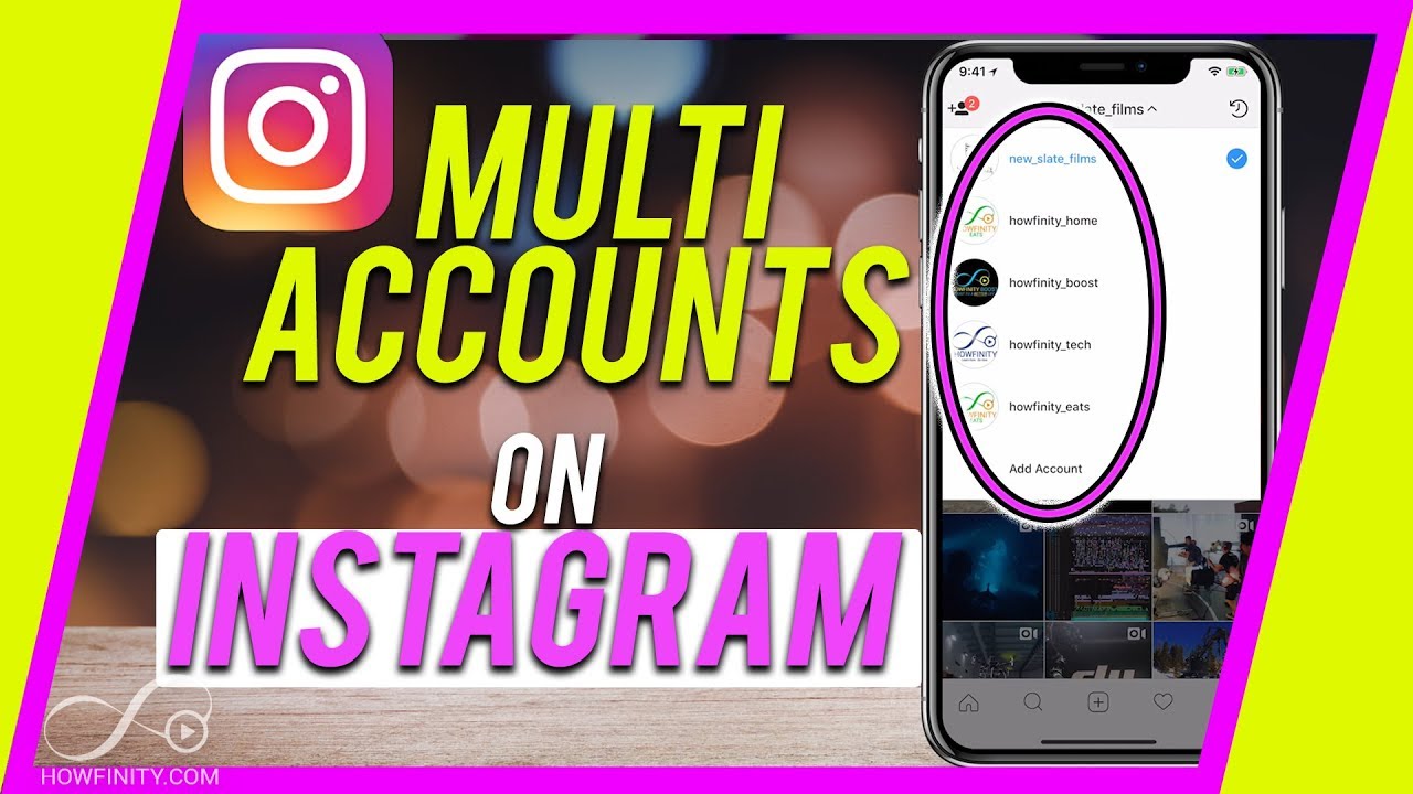 Instagram how to add accounts The State