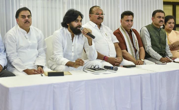 pawan Kalyan party alliance with BJPandhrapradesh politics