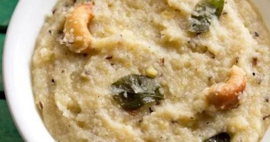 rava pongal south indian dish recipe