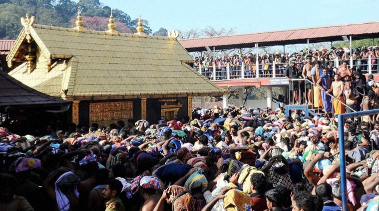 Ayyappa devotees throng at Sannidanam
