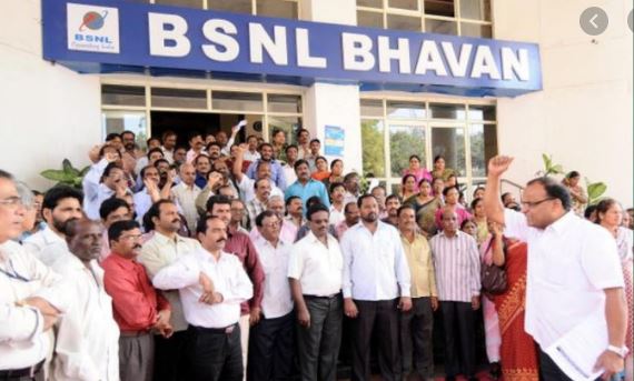 BSNL Employees Plan Nationwide Hunger Strike Tomorrow