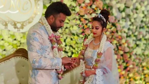 Chandan Shetty and Nivedita gowda marriage pics