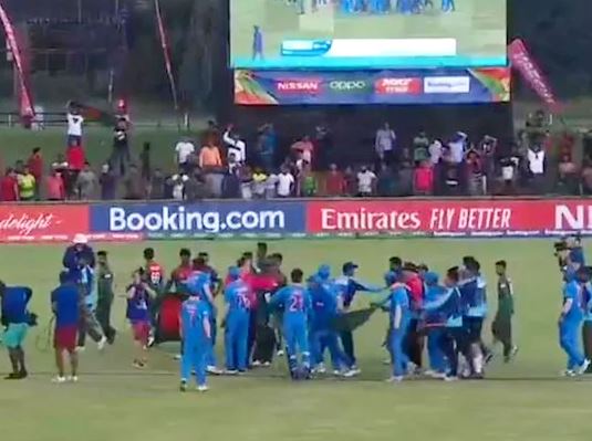 Clash On Field As Bangladesh U-19 Players Get Aggressive With Indian Team After World Cup Final