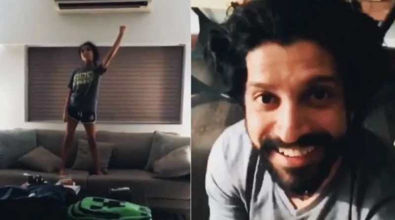 Farhan Akhtar’s girlfriend Shibani Dandekar has the best reply to his funny throwback video with daughter Akira