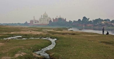 Fresh water released into Yamuna to mask foul smell ahead of Trump’s Agra visit