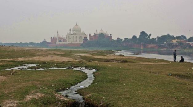 Fresh water released into Yamuna to mask foul smell ahead of Trump’s Agra visit