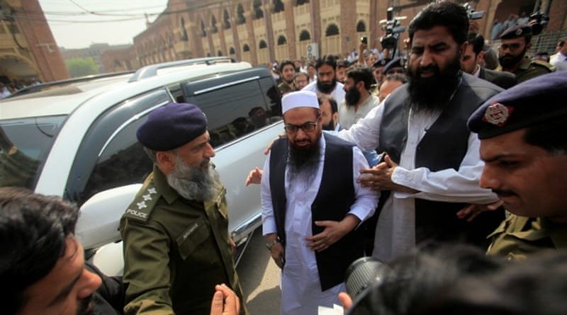Hafiz saeed booked in terror funding case, US reacts
