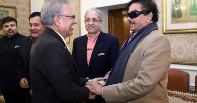 Shatrughan Sinha Meets Pakistan President