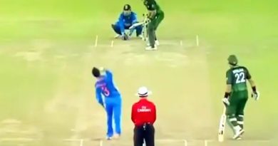 Harbhajan Singh put Afridi out by putting a mysterious ball, then celebrated such a celebration, see full video