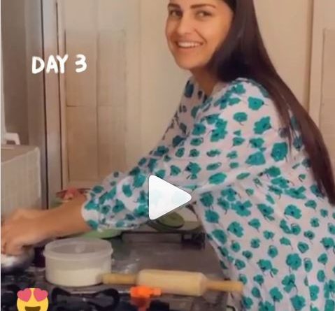 Himanshi Khurana's roti making no make up video goes viral