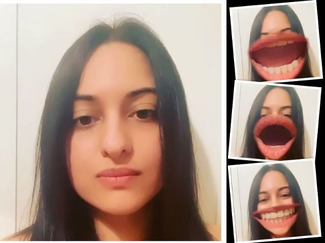 Sonakshi Sinha made a video using Instagram filters, told fans - sit quietly at home