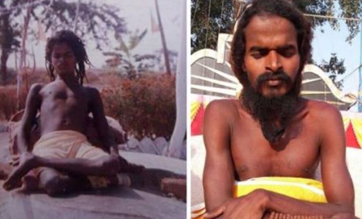 This hatha yogi has been doing rigorous penance sitting at the same place for 22 years