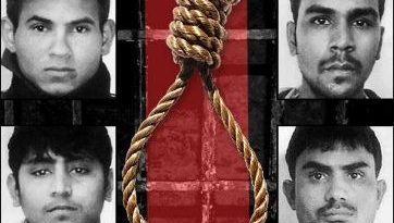 nirbhaya hanging done, all 4 died