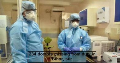 234 doctors missing from duty in Bihar, stir