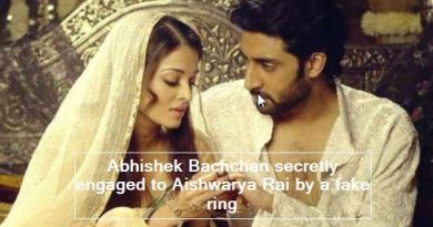 Abhishek Bachchan secretly engaged to Aishwarya Rai by a fake ring