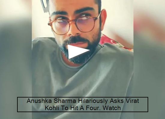 Anushka Sharma Hilariously Asks Virat Kohli To Hit A Four. Watch _ Cricket News