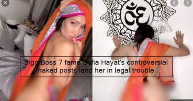 Bigg Boss 7 fame Sofia Hayat's controversial naked posts land her in legal trouble