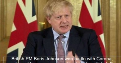 British PM Boris Johnson wins battle with Corona, returns home healthy, expresse