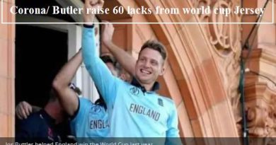 -Corona_ Butler raised 60 lakh rupees from World Cup final shirt - buttlers world