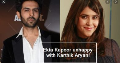 Ekta Kapoor unhappy with Karthik Aryan!