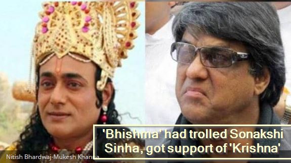 Face to face on Ramayana, 'Bhishma' gave Sonakshi Sinha troll, 'Krishna' got supFace to face on Ramayana, 'Bhishma' gave Sonakshi Sinha troll, 'Krishna' got sup