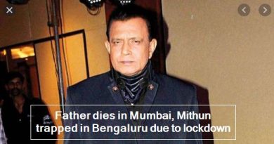 Father dies in Mumbai, Mithun trapped in Bengaluru due to lockdown