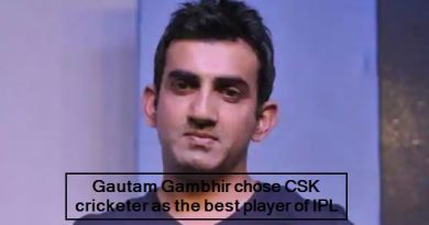 Gautam Gambhir chose CSK cricketer as the best player of IPL