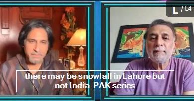 Gavaskar said - there may be snowfall in Lahore but not India-PAK series