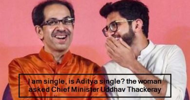 I am single, is Aditya single- the woman asked Chief Minister Uddhav Thackeray