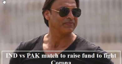 India pakistan cricket match to raise funds to fight corona suggests Shoaib Akhtar