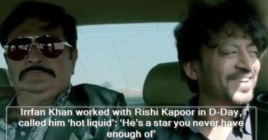 Irrfan Khan worked with Rishi Kapoor in D-Day, called him ‘hot liquid’_ ‘He’s a