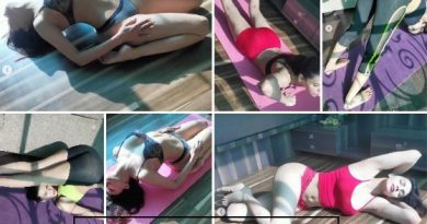 'Kamasutra 3D' actress Sherlyn chopra did very hot yoga, bold pictures shared in lockdown
