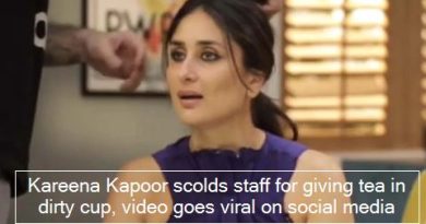 Kareena Kapoor scolds staff for giving tea in dirty cup, video goes viral on social media