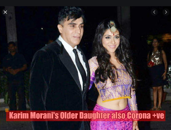 Karim Morani's elder daughter tests corona positive after younger, admitted to Kokilaben Hospital