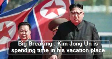 Kim Jong Un is spending time in his vacation place
