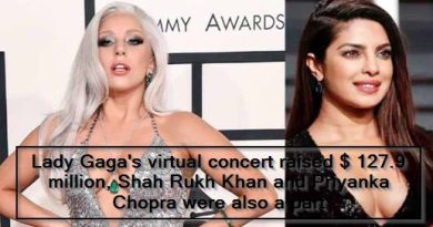 Lady Gaga's virtual concert raised $ 127.9 million, Shah Rukh Khan and Priyanka Chopra were also a part