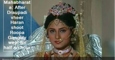 Mahabharata- After Draupadi vheer Haran shoot Roopa Ganguly wept for half an hour