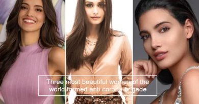 Manushi Chhillar along with two other former Miss World Spread Awarness about Co