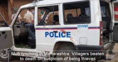 Mob lynching in Maharashtra Villagers beaten to death on suspicion of being thieves