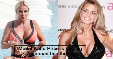 Model Katie Price helping US healthcare