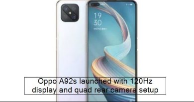 Oppo A92s launched with 120Hz display and quad rear camera setup - Oppo a92s wit
