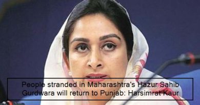People stranded in Maharashtra's Hazur Sahib Gurdwara will return to Punjab- Harsimrat KaurPeople stranded in Maharashtra's Hazur Sahib Gurdwara will return to Punjab- Harsimrat Kaur