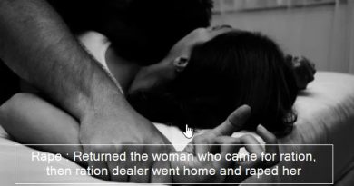 Rape - Returned the woman who came for ration, then ration dealer went home and raped her
