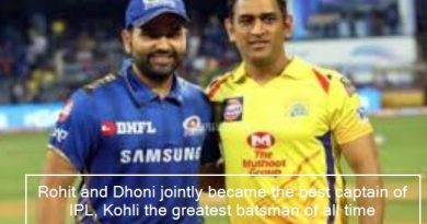 Rohit and Dhoni jointly became the best captain of IPL, Kohli the greatest batsman of all time