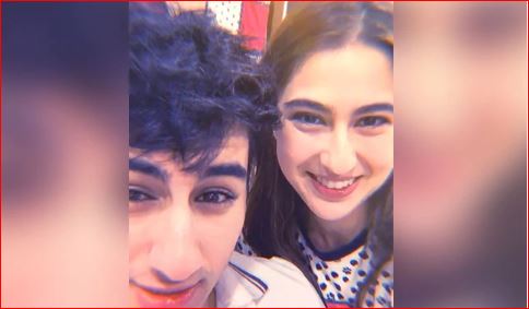 Sara Ali Khan was seen having fun with brother Ibrahim, shared the video and said- stay home, stay safe ...