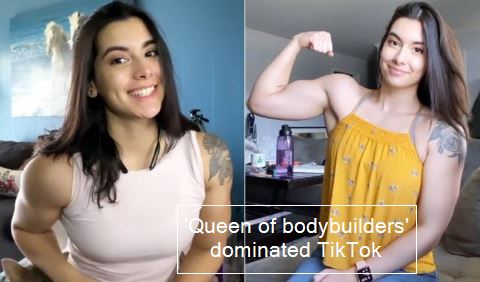 TikTok Viral Video Jessica Guinan AKA Queen Of Bodybuilders Become Internet Sens