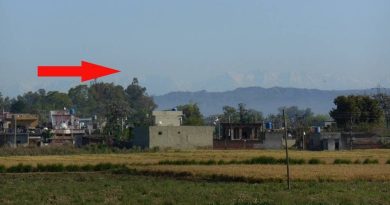 the air got so clean, Himalayan peaks could be seen from Jalandhar