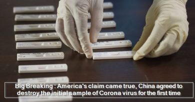 Big Breaking - America's claim came true, China agreed to destroy the initial sample of Corona virus for the first time