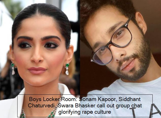 Boys Locker Room_ Sonam Kapoor, Siddhant Chaturvedi, Swara Bhasker call out grou