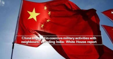 China engaged in coercive military activities with neighbours, including India- White House report